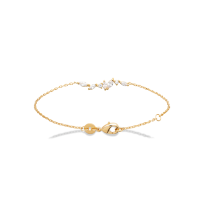 Zoe Austin - 18ct YG Plated cubic zirconia bracelet