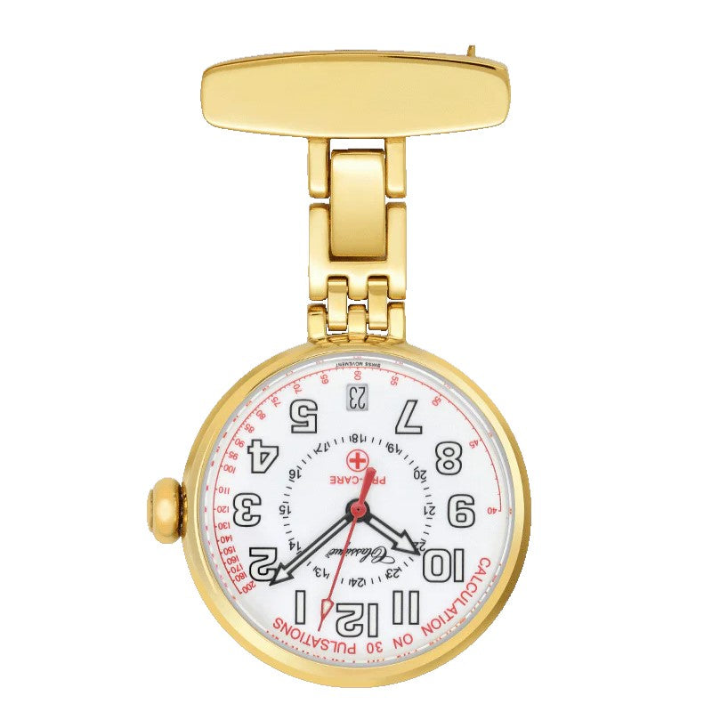 Gold plated Nurses Watch