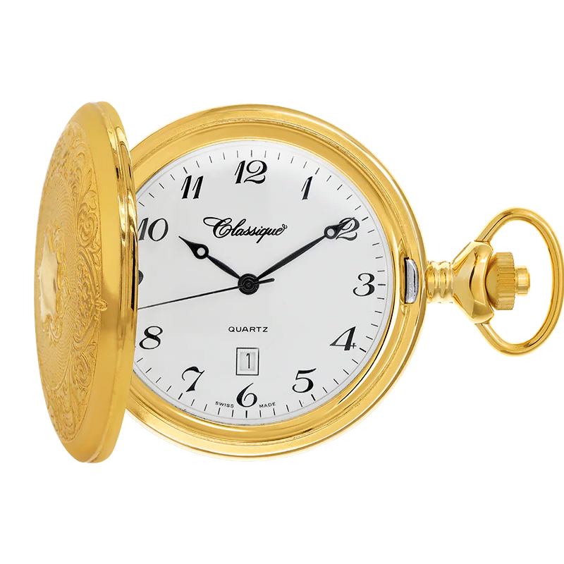 Kensington - Gold Plated Pocket Watch