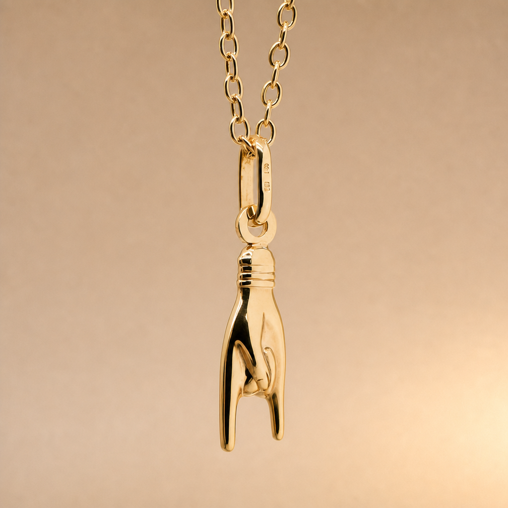9ct Hand Charm