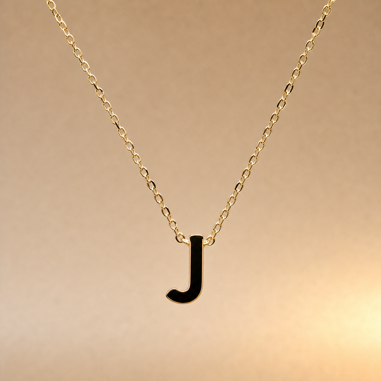 9ct Initial Necklace