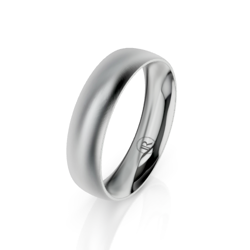 Classic Domed Wedding Ring