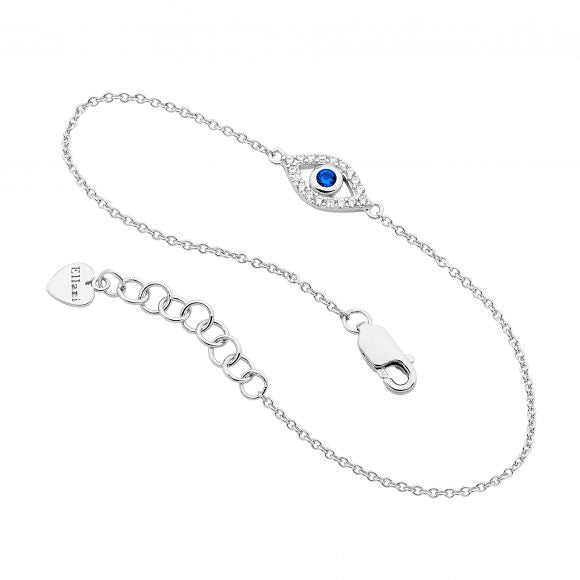 Zoe Austin - Sterling Silver Eye bracelet