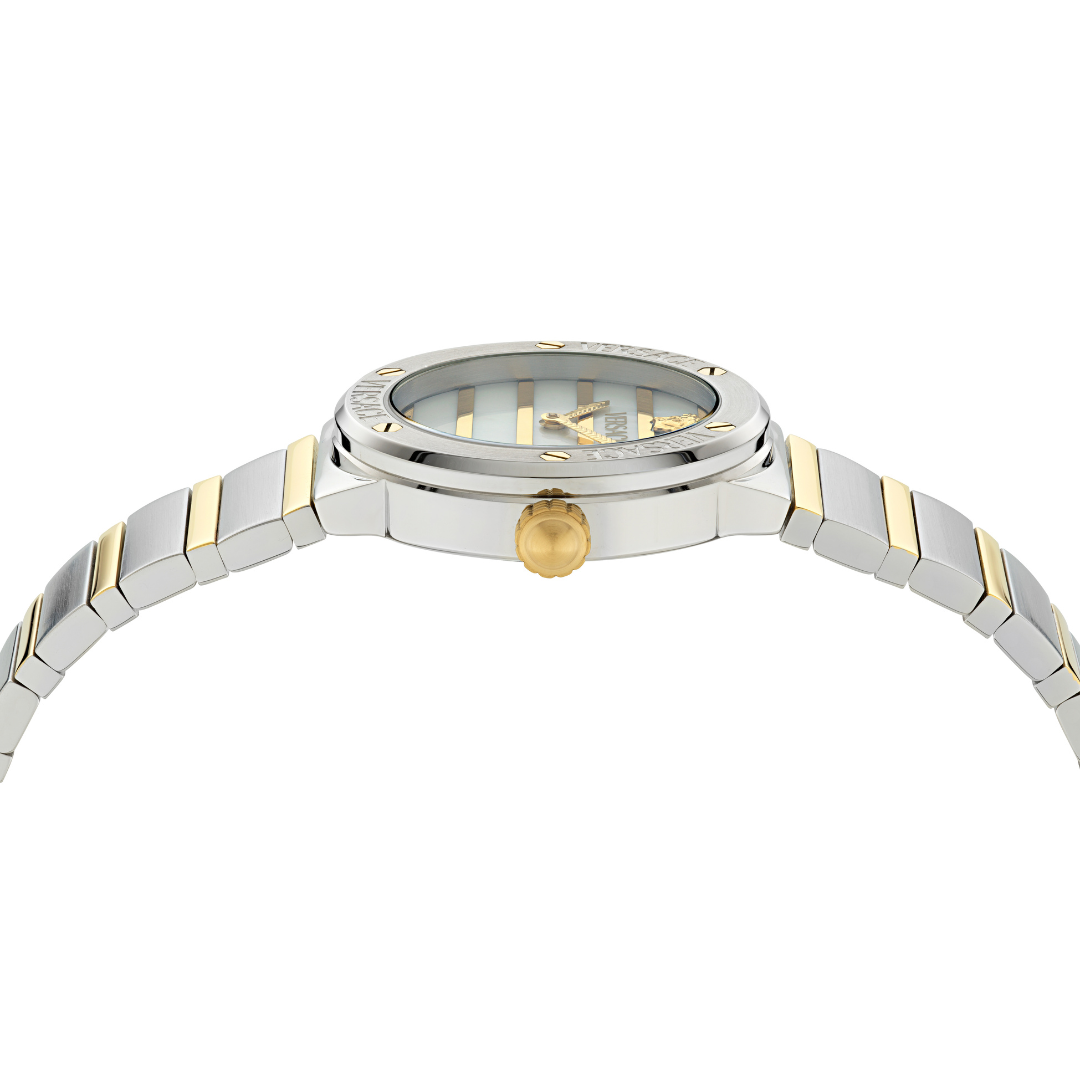 VERSACE - Greca Logo 2Tone MOP dial