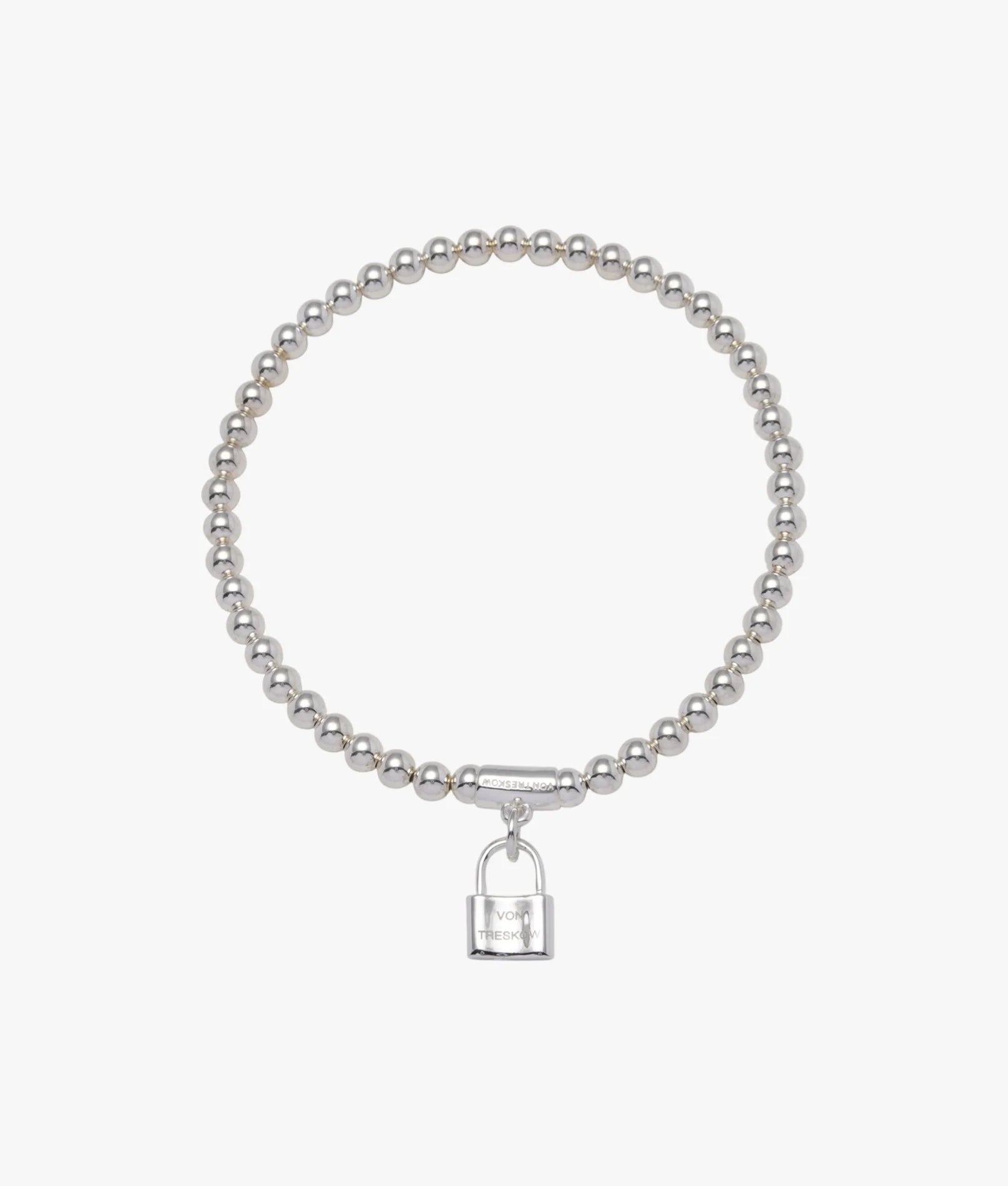 Von Treskow - Stretchy bracelet with Von Treskow padlock