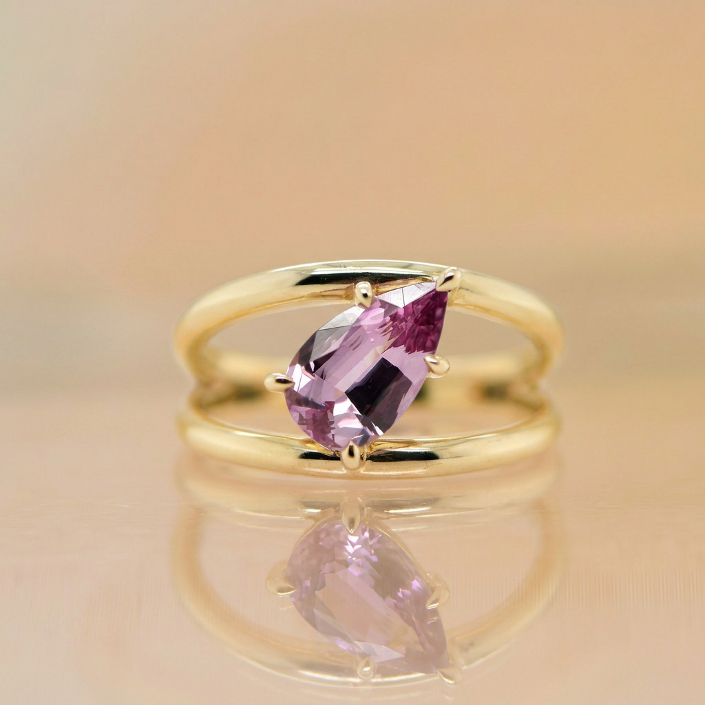 'CANDICE' BESPOKE MALAIA GARNET RING - Exclusively Paton's Place Jewellers