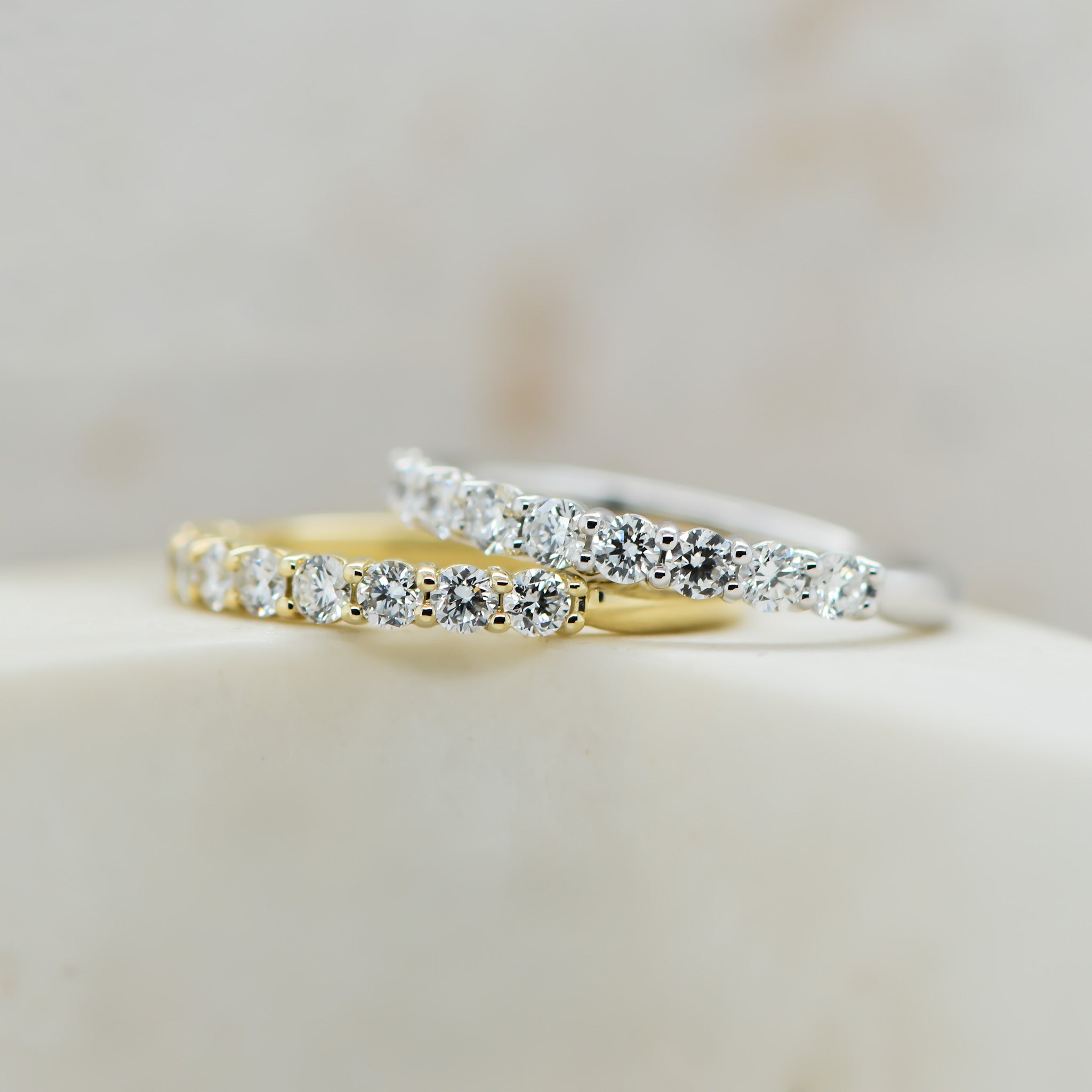 9ct Gold - Lab Diamond wedding band 0.50ct