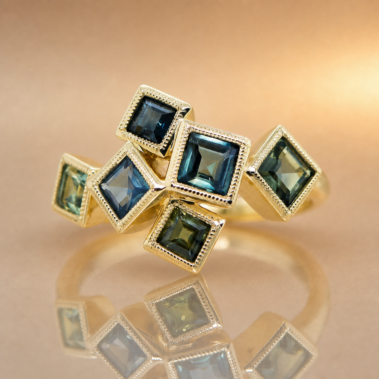 'FRANKIE' AUSTRALIAN SAPPHIRE & DIAMOND Exclusively, Paton's Place