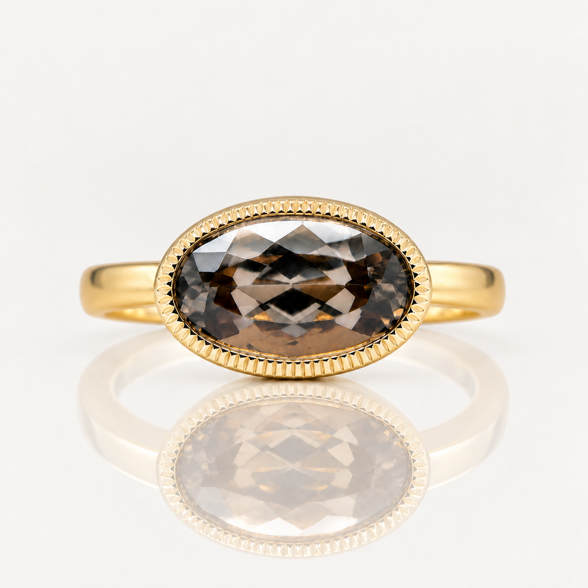 Jolie | Oval Diaspore Ring | 9ct Yellow Gold | Exclusively Paton's Place
