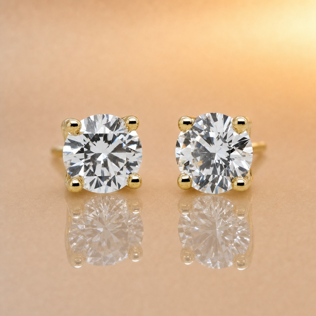 Lab Grown 1.00ct diamond studs