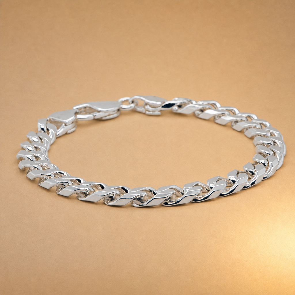 Male Sterling Silver Bracelet
