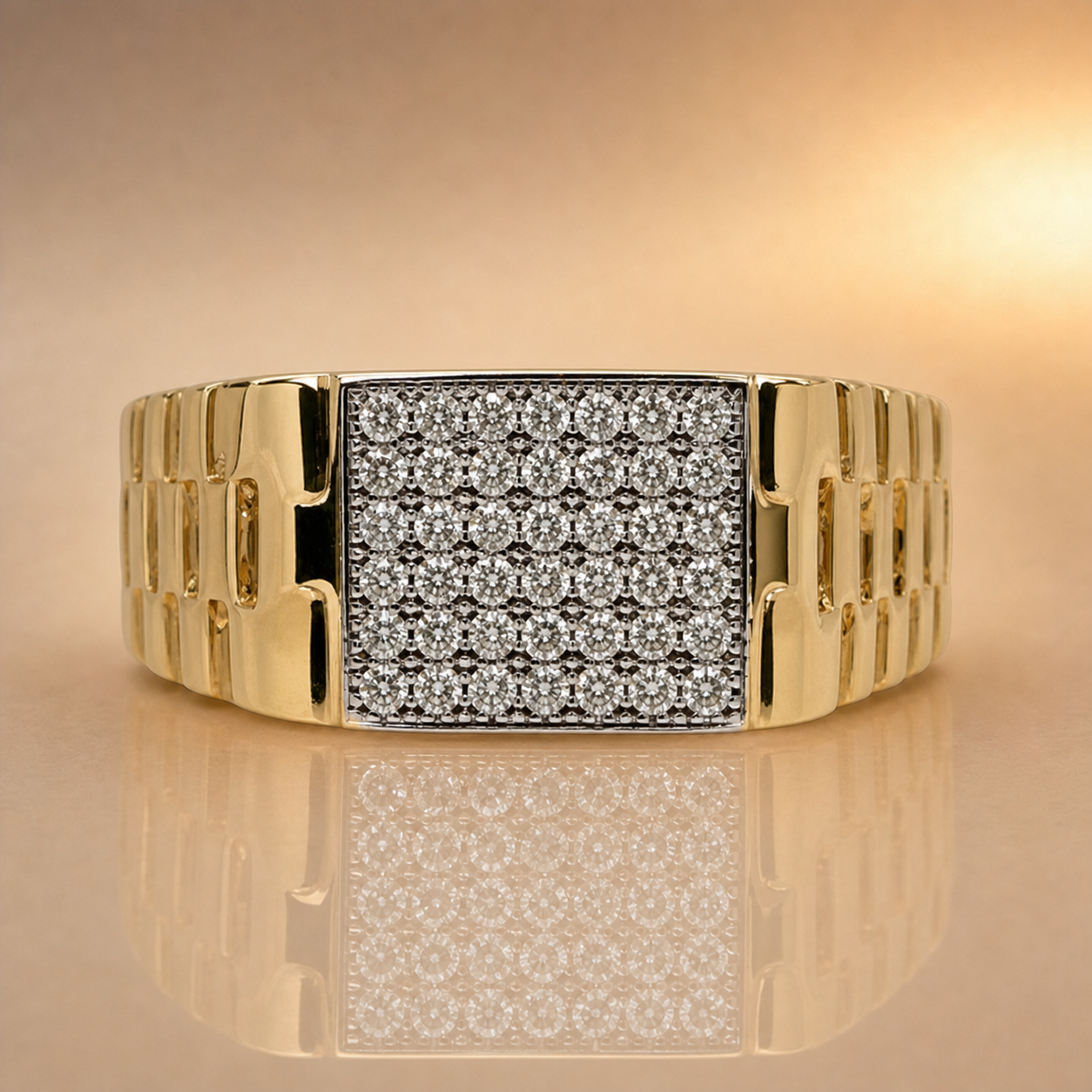Natural Diamond Set Dress Ring