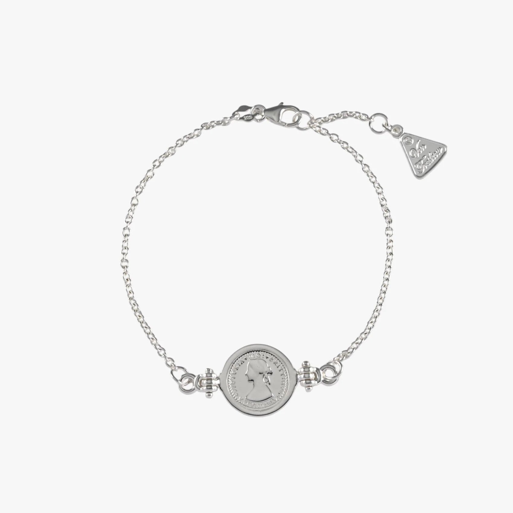 Von Treskow - Fine Hinged Mini Coin Bracelet