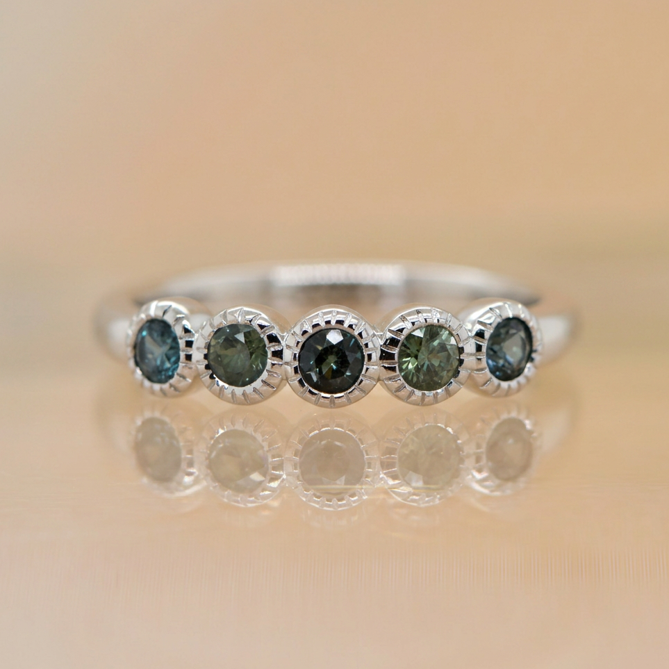 'Remi' AUSTRALIAN SAPPHIRE BAND - Exclusively, Paton's Place