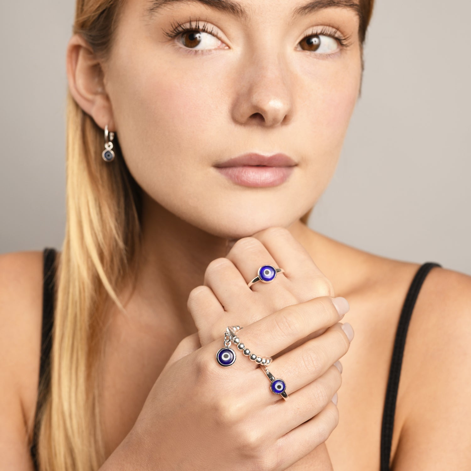 Von Treskow - Evil Eye Stretchy Ring