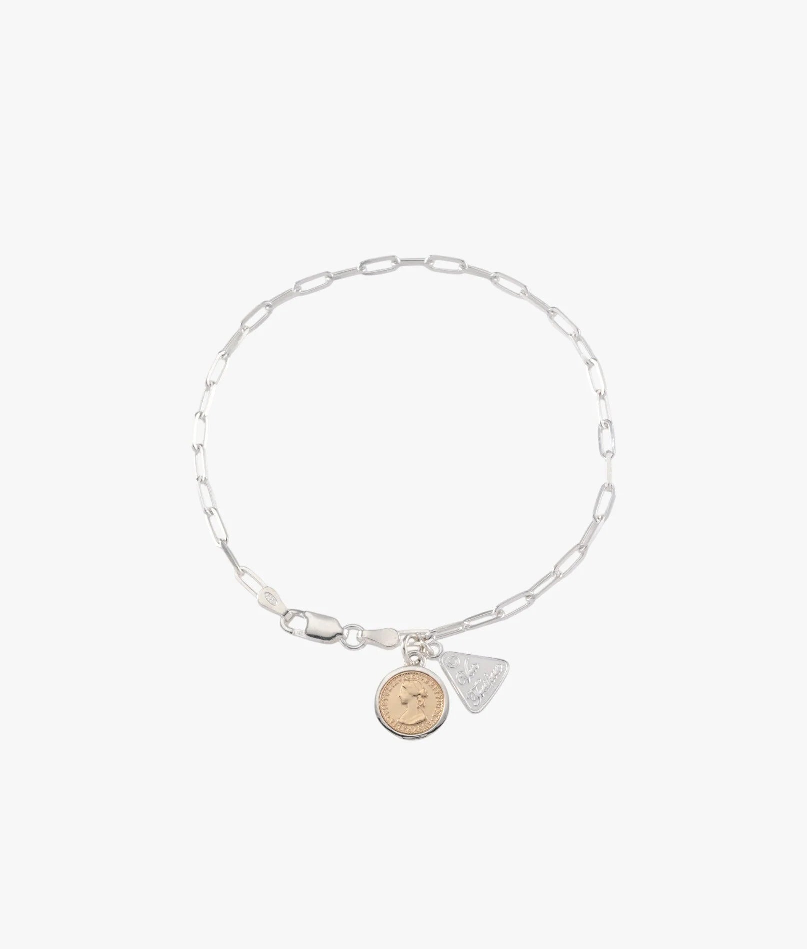 Von Treskow - Micro Coin Clip Chain Bracelet