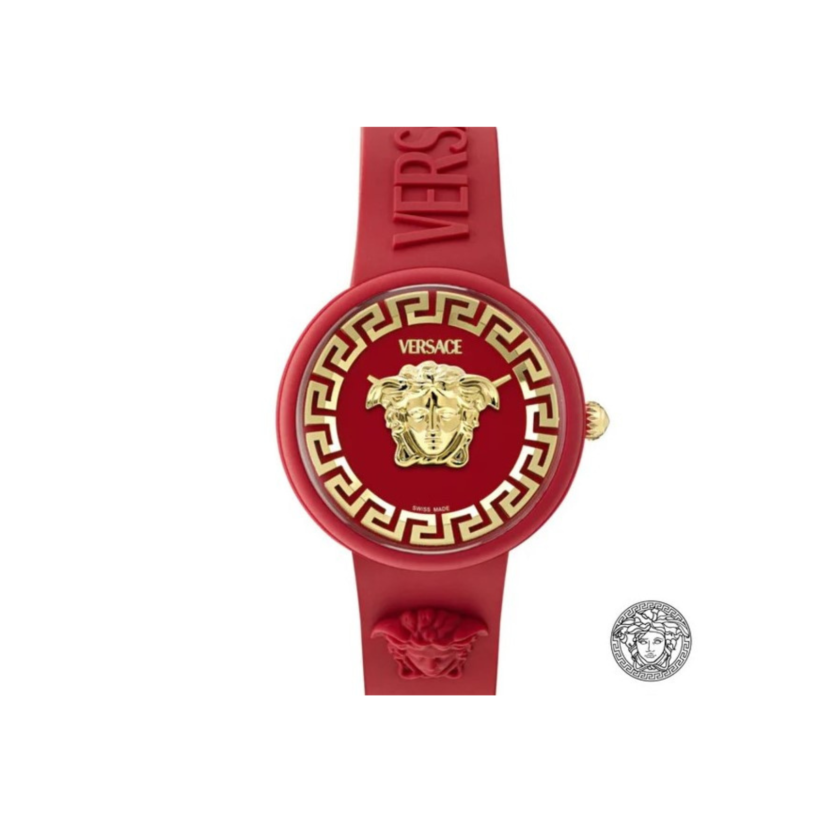 VERSACE - Medusa Pop Silicon Red