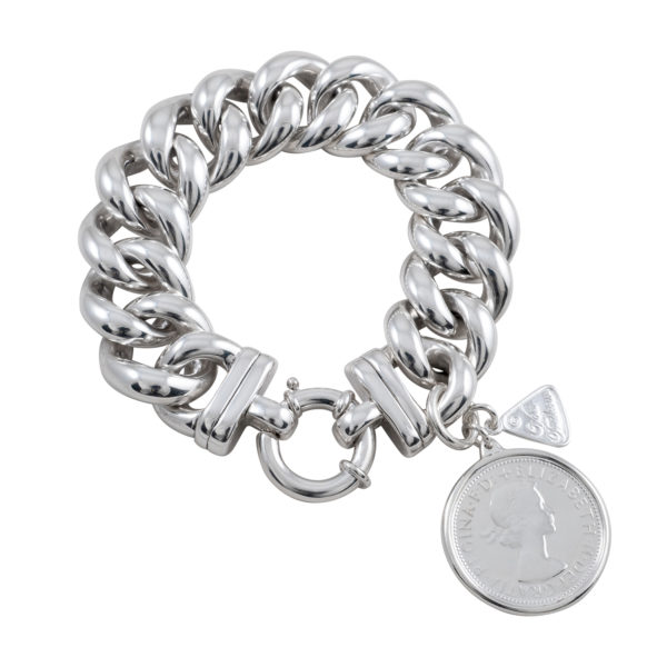 Von Treskow - BIG MAMA BOLT BRACELET WITH FLORIN