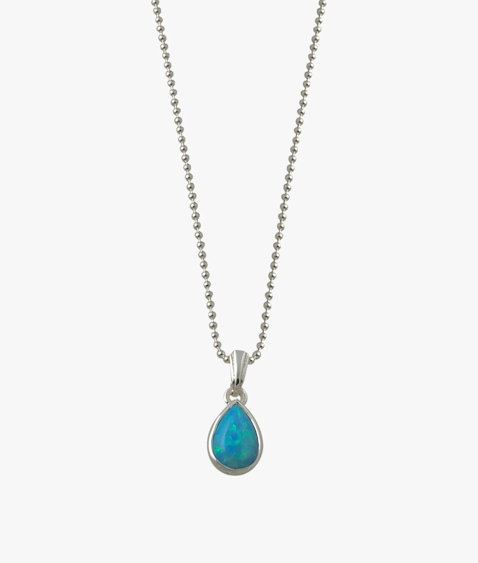 Von Treskow - CASED CZELLINE OPAL PEAR PENDANT