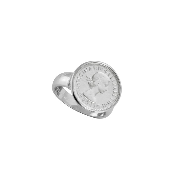 Von Treskow - THREEPENCE coin ring