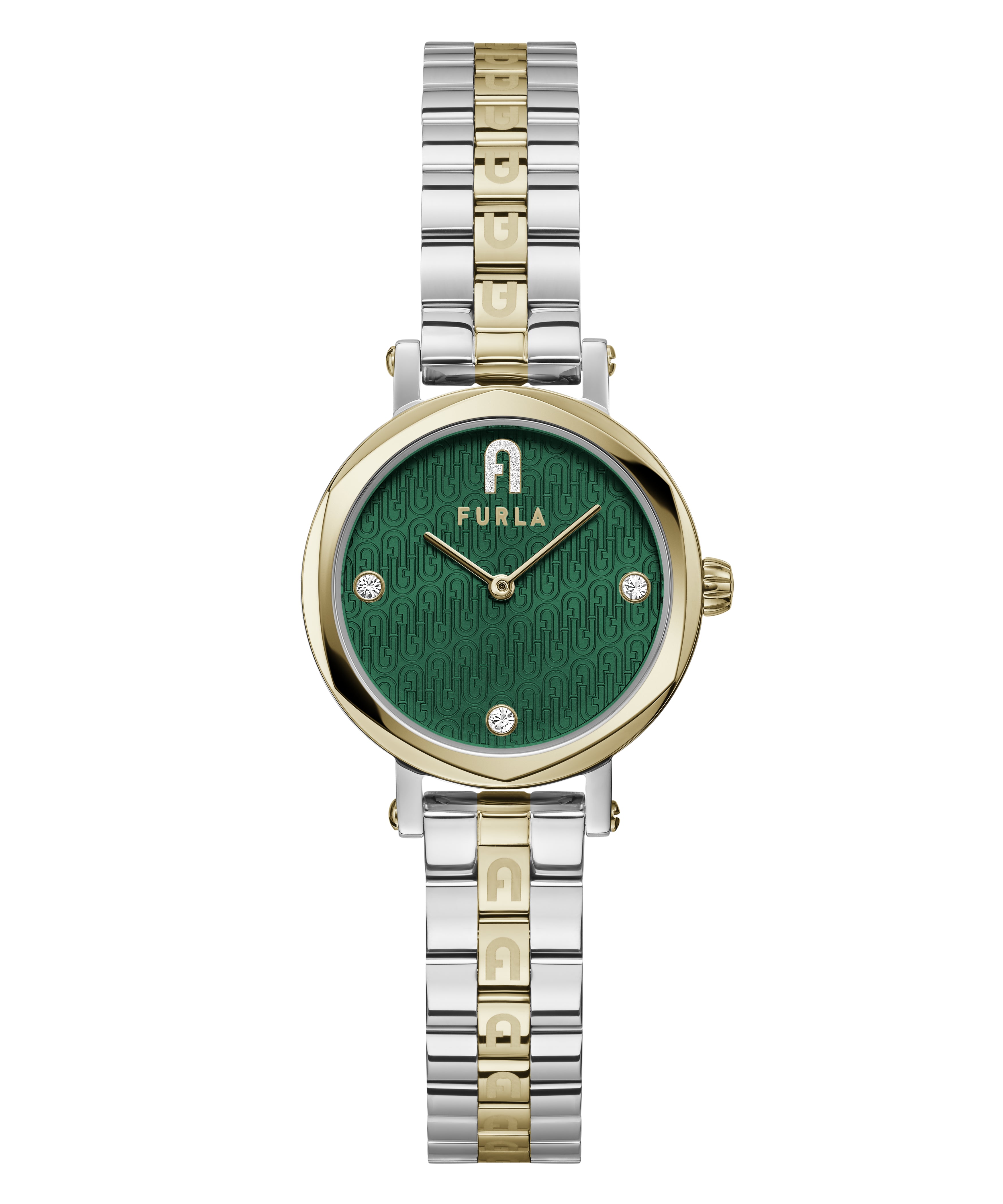 Furla - Petite Shape 2 tone Green dial