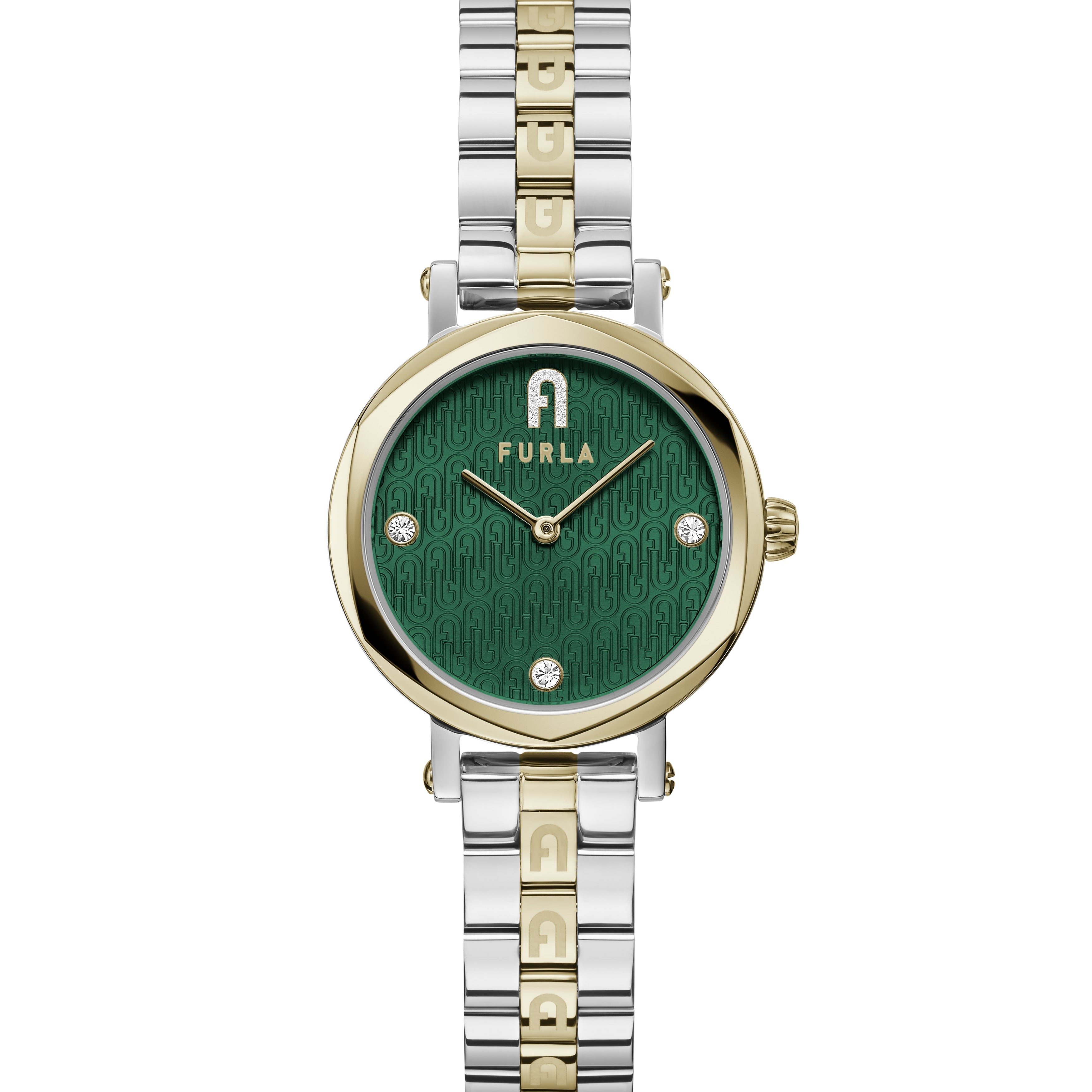 Furla - Petite Shape 2 tone Green dial