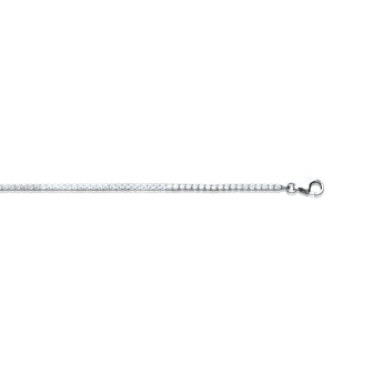 Zoe Austin - Sterling Silver CZ Fine Tennis Bracelet
