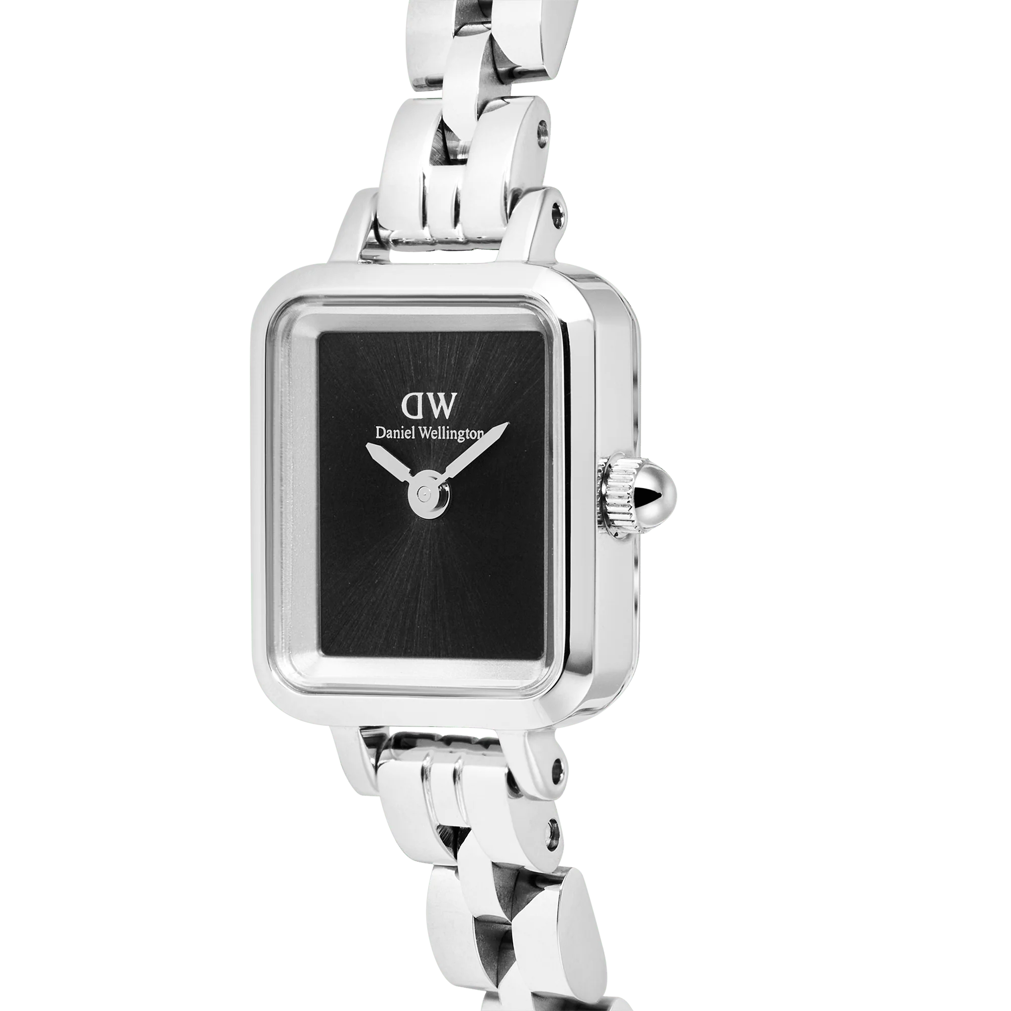Daniel Wellington - Quadro Mini Arch Onyx Sunray Silver