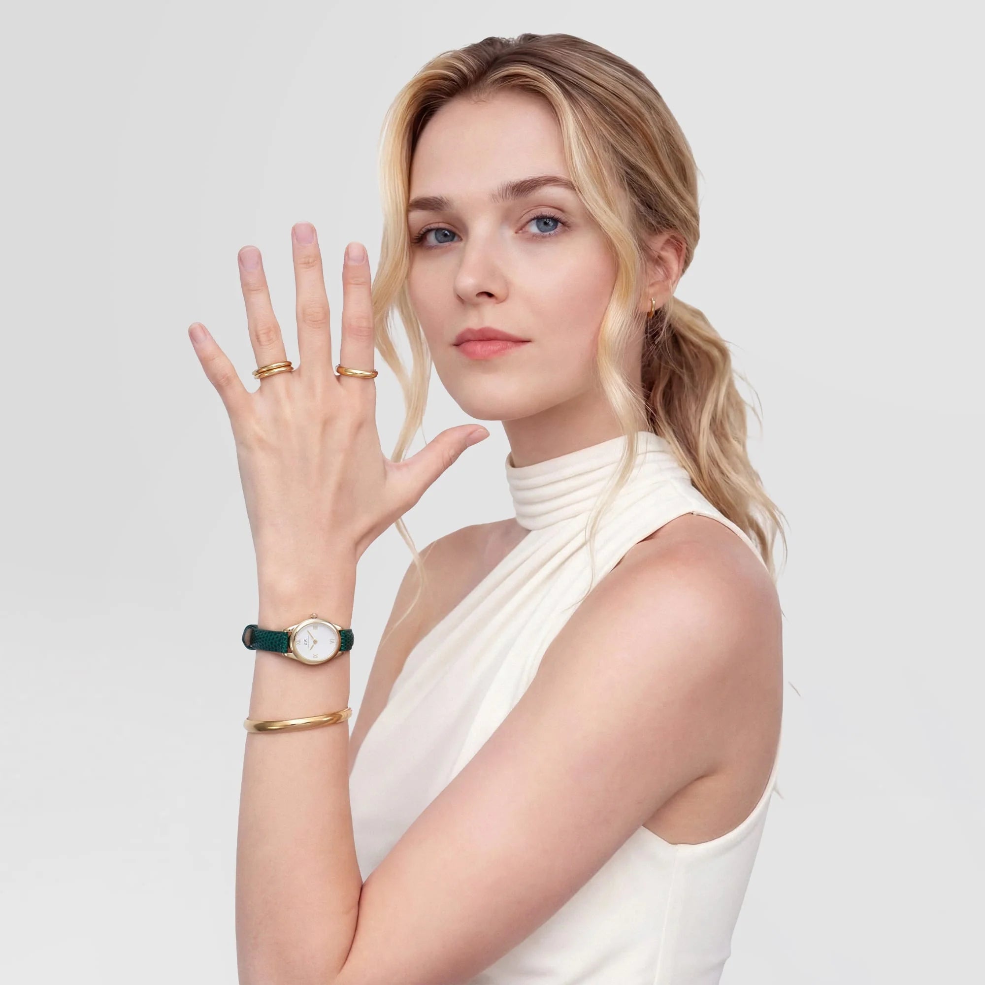 Daniel Wellington - Ophelia Mini Green Strap