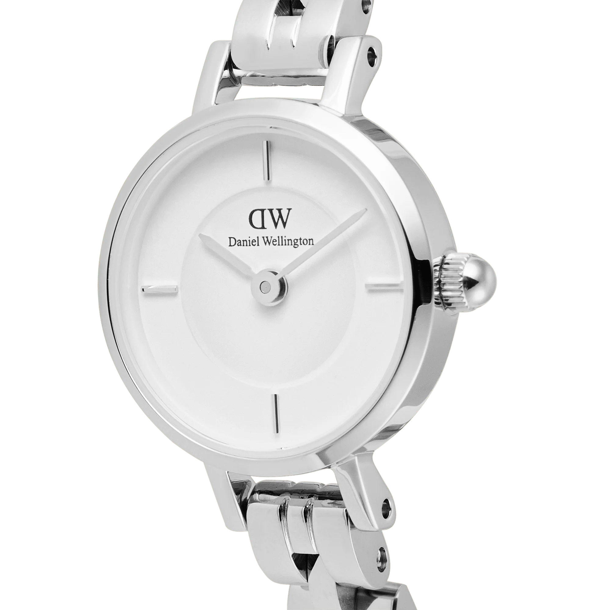 Daniel Wellington - Petite Mini Arch 3-link Silver