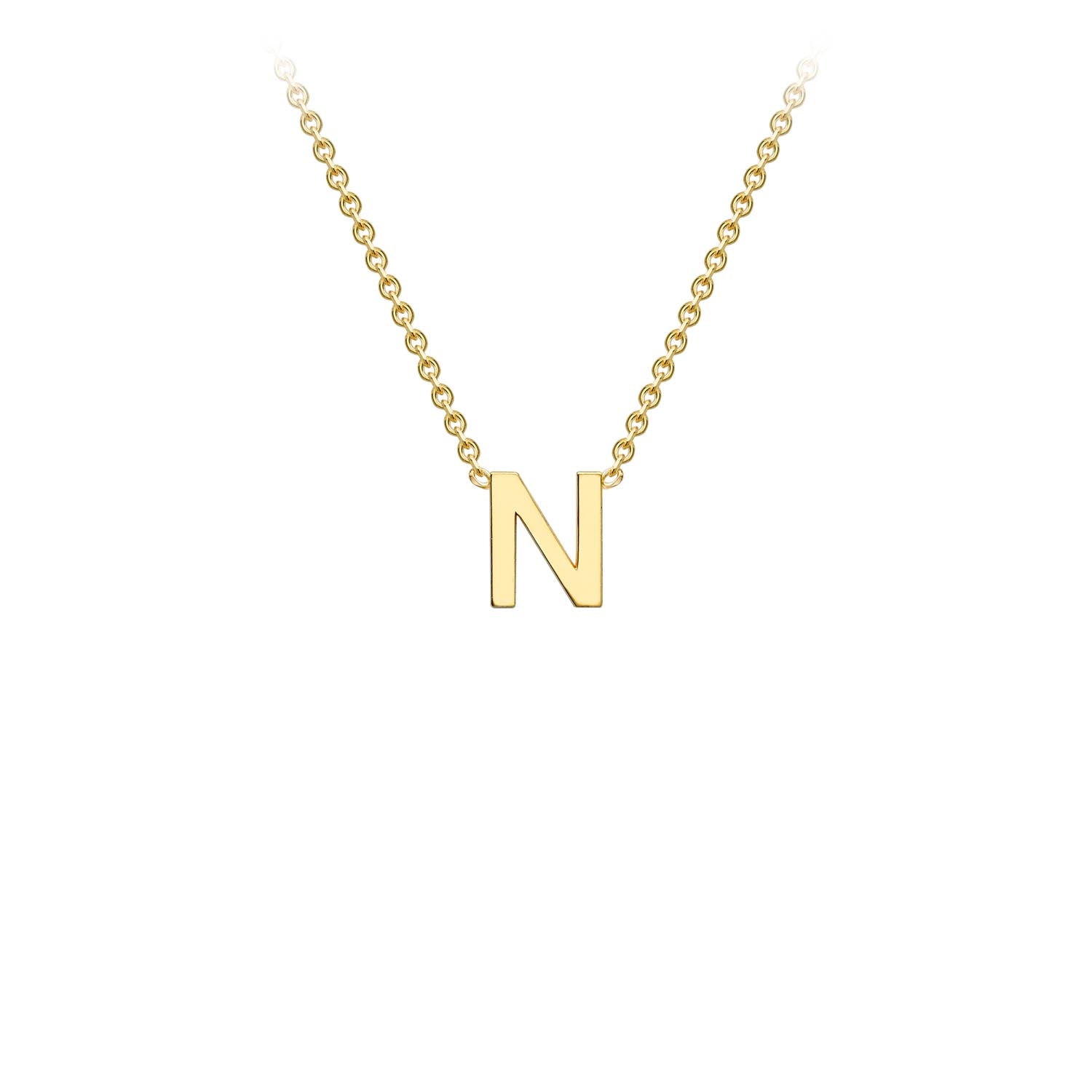 9ct Initial Necklace
