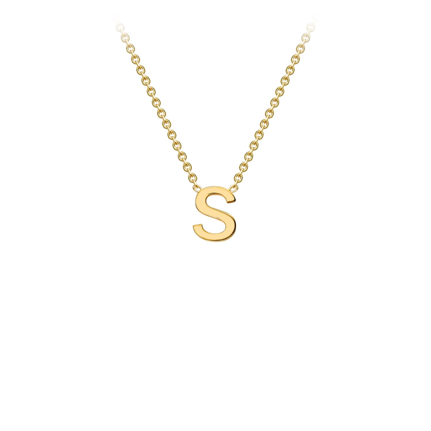 9ct Initial Necklace