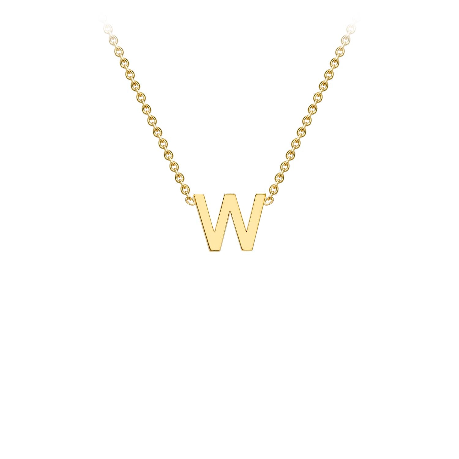 9ct Initial Necklace