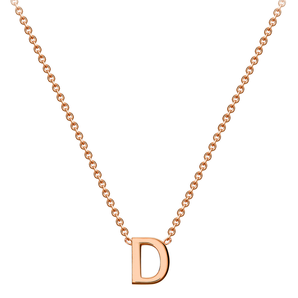 9ct Initial Necklace