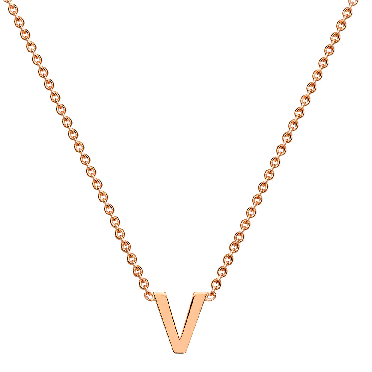 9ct Initial Necklace