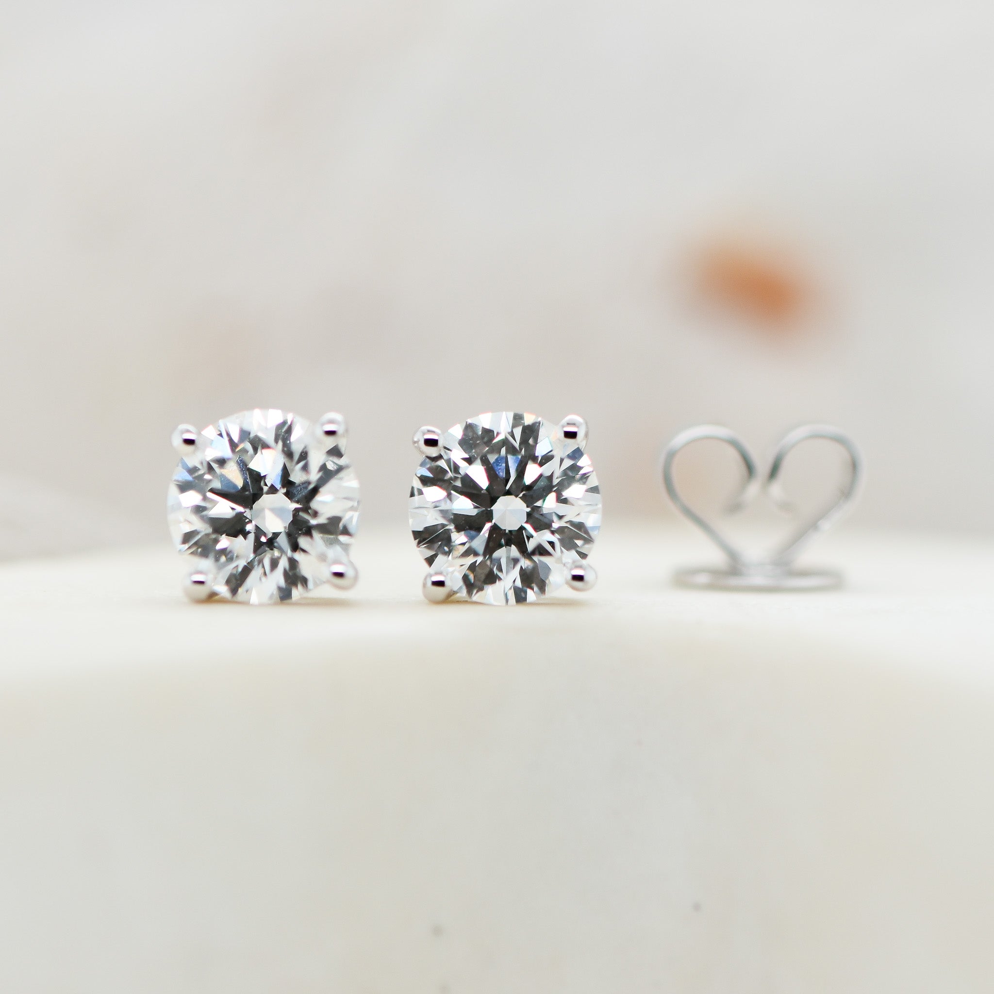 Lab Grown Diamond Studs 1.50cts