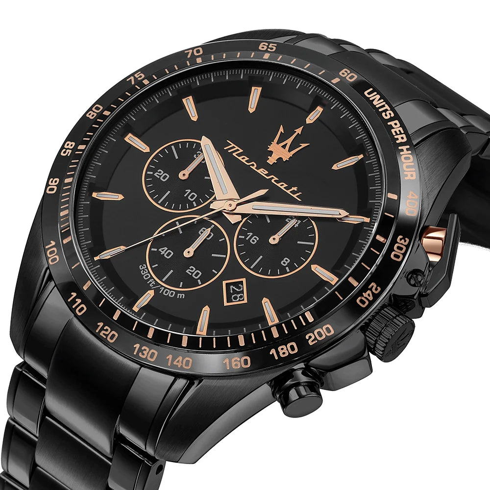 Maserati Traguardo Black Rose Chronograph