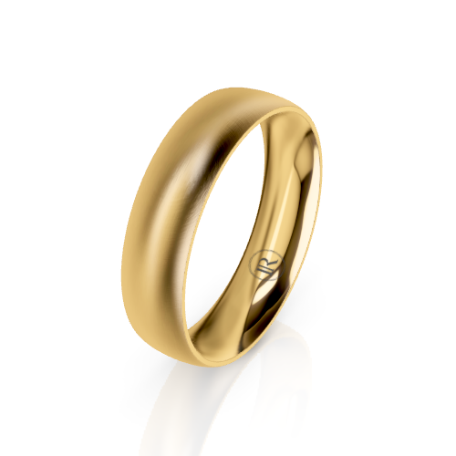 Classic Domed Wedding Ring