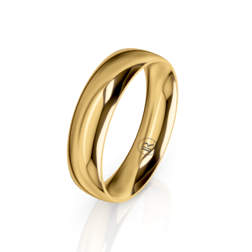 Classic Domed Wedding Ring