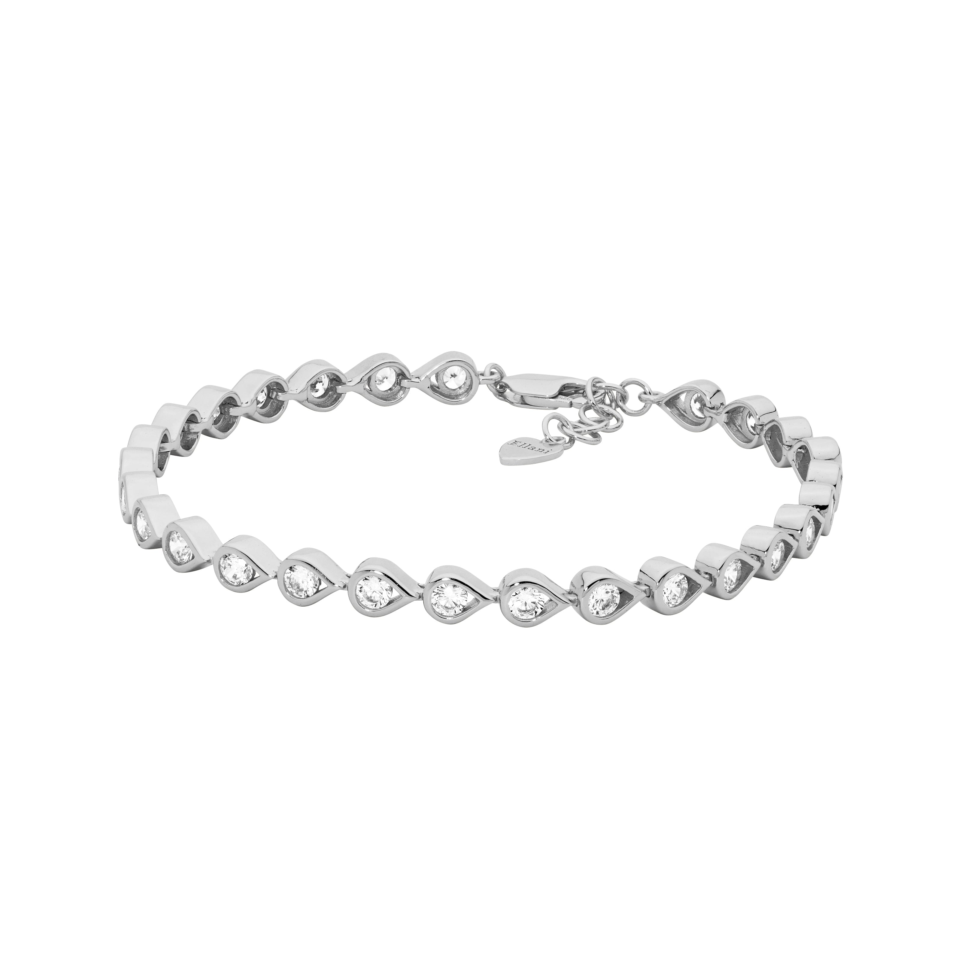 Zoe Austin - Sterling Silver Ecubic zirconia bracelet