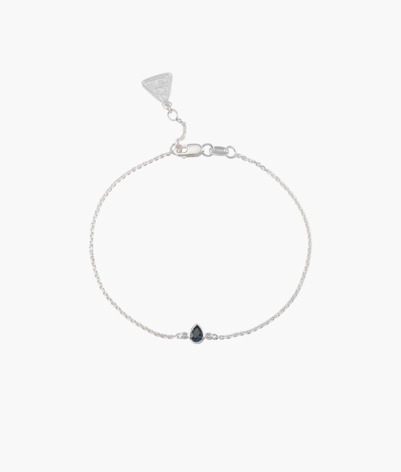 Von Treskow - Pear London Blue Topaz Bracelet