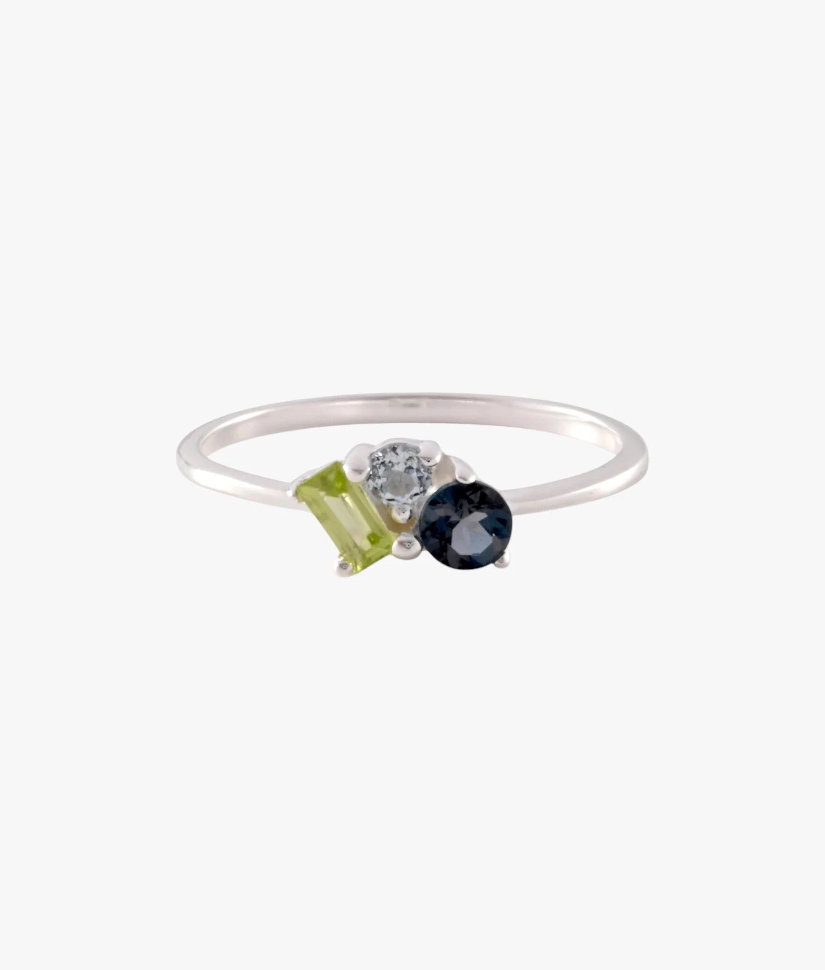 Von Treskow - Gemstone Triplet Cluster Ring