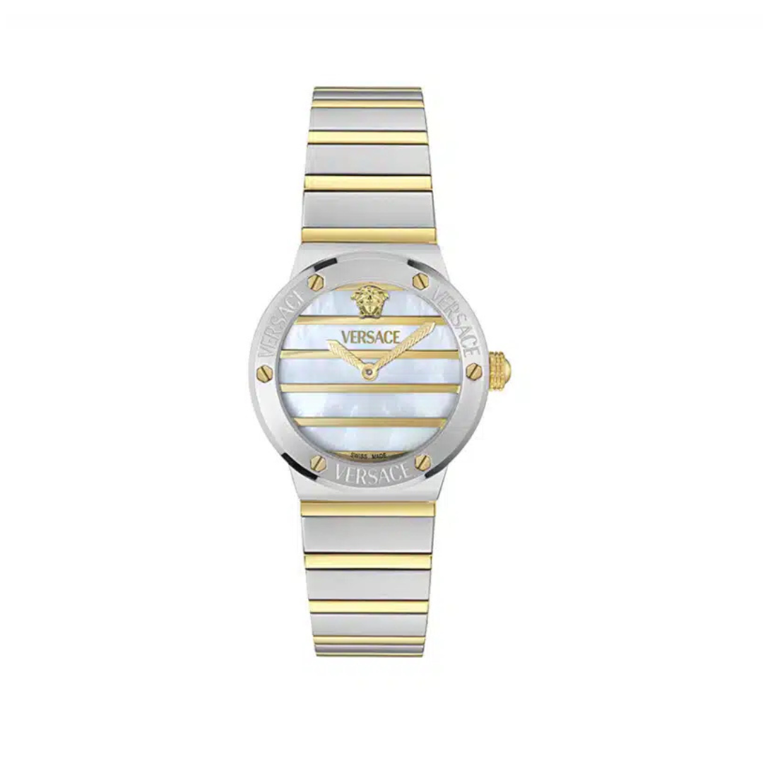 VERSACE - Greca Logo 2Tone MOP dial