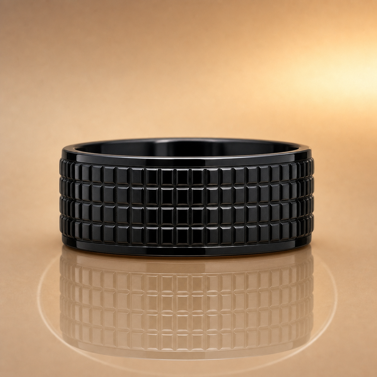 Black Zirconium Ring