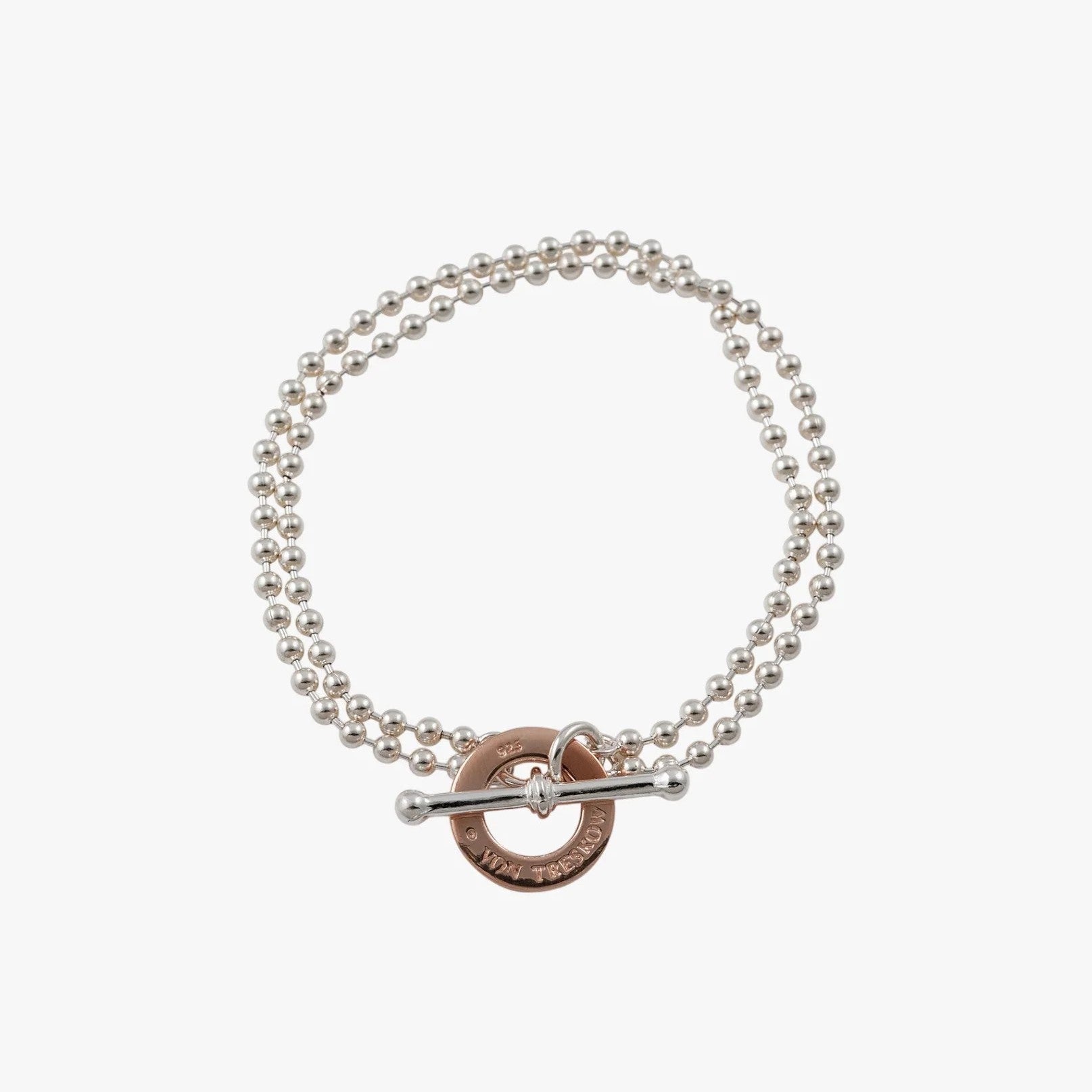 Von Treskow - BALL CHAIN VT DISC BRACELET