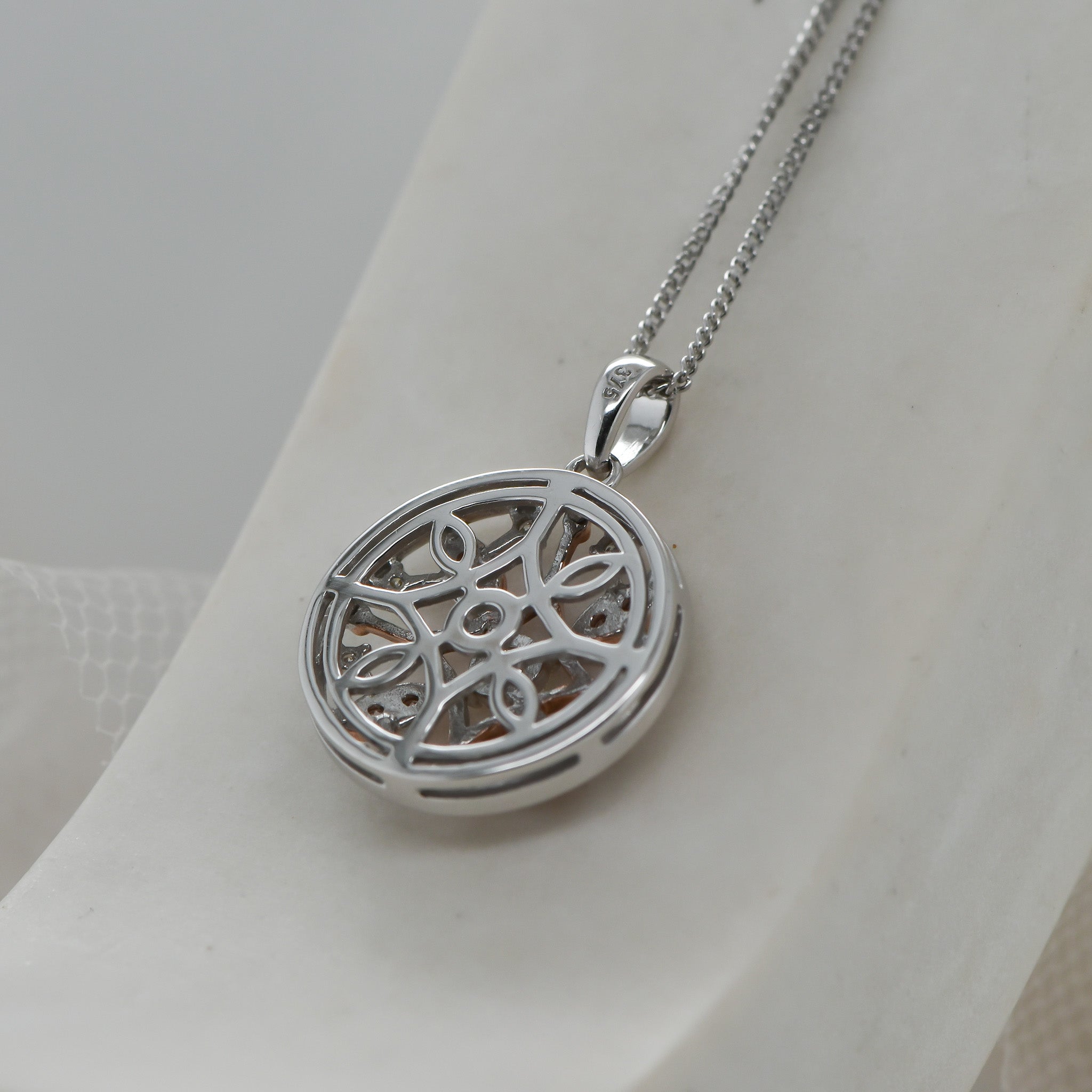 Pink Diamond Pendant