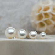 Fresh Water Pearl Studs - Sterling Silver