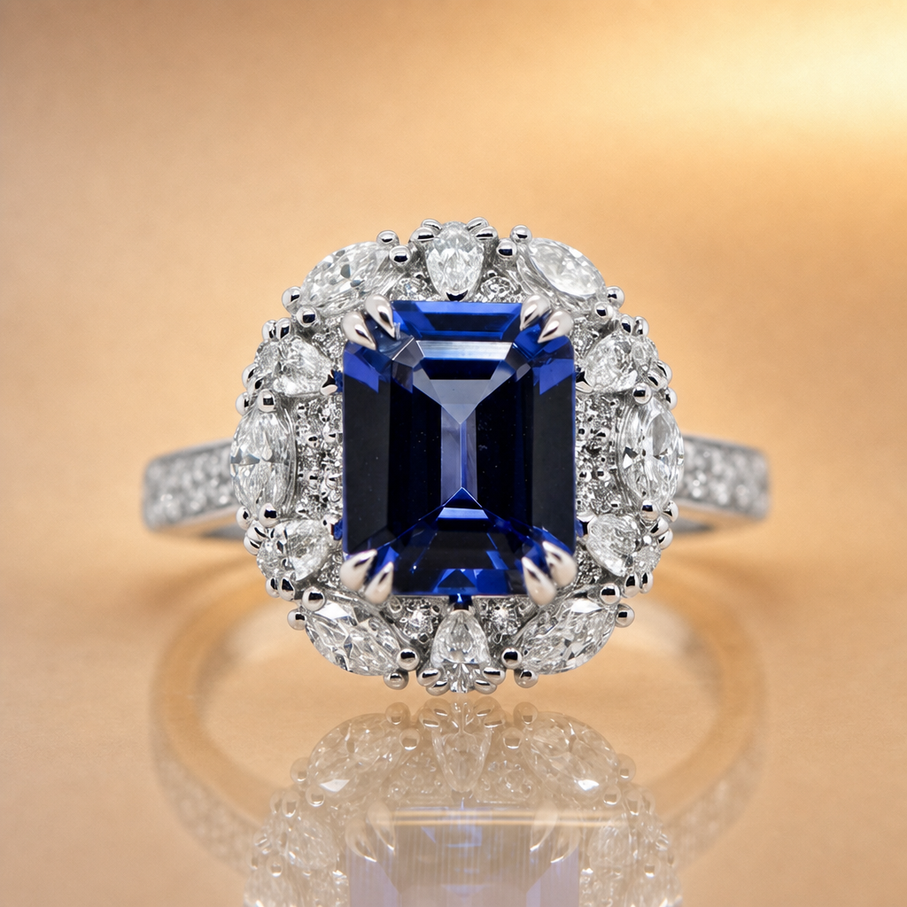 'Eleanor' - Tanzanite & Diamond - Exclusively Paton's Place Jewellers