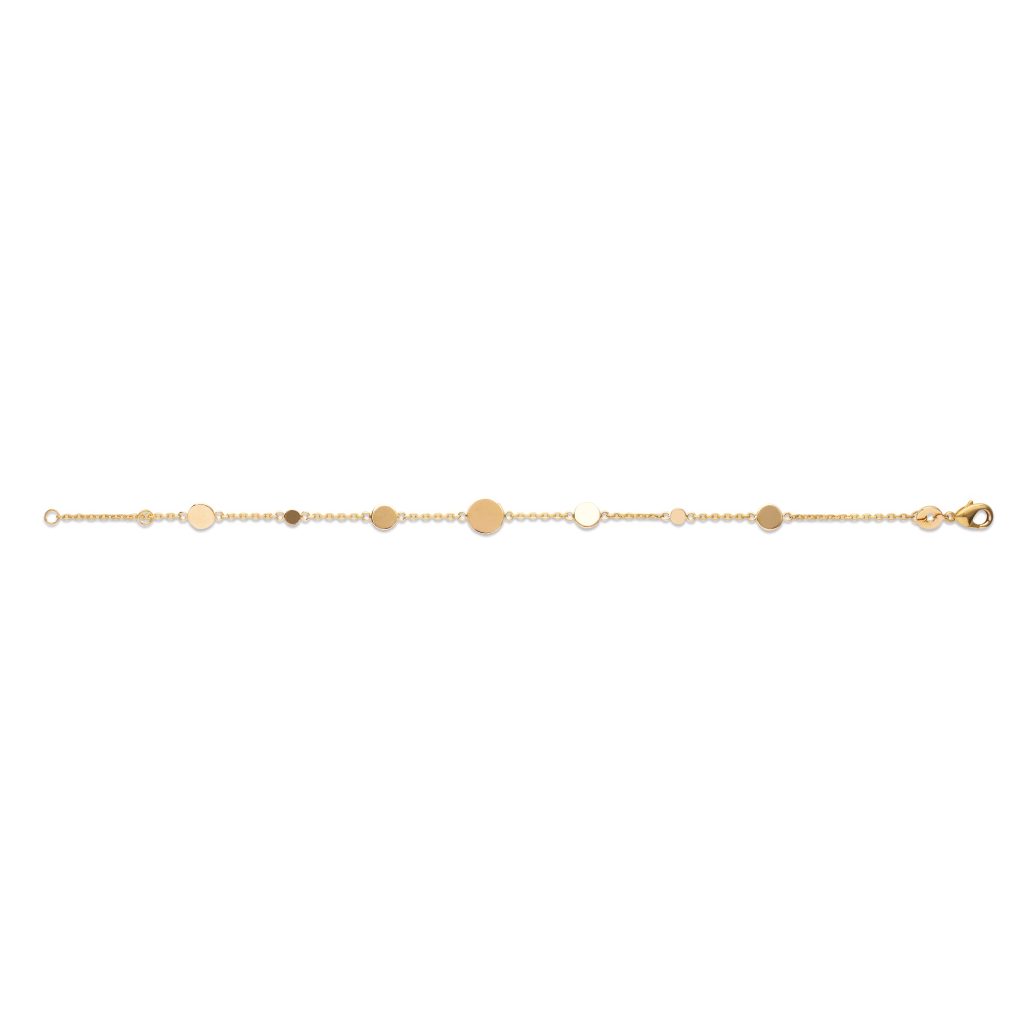 Zoe Austin - multi disc Bracelet