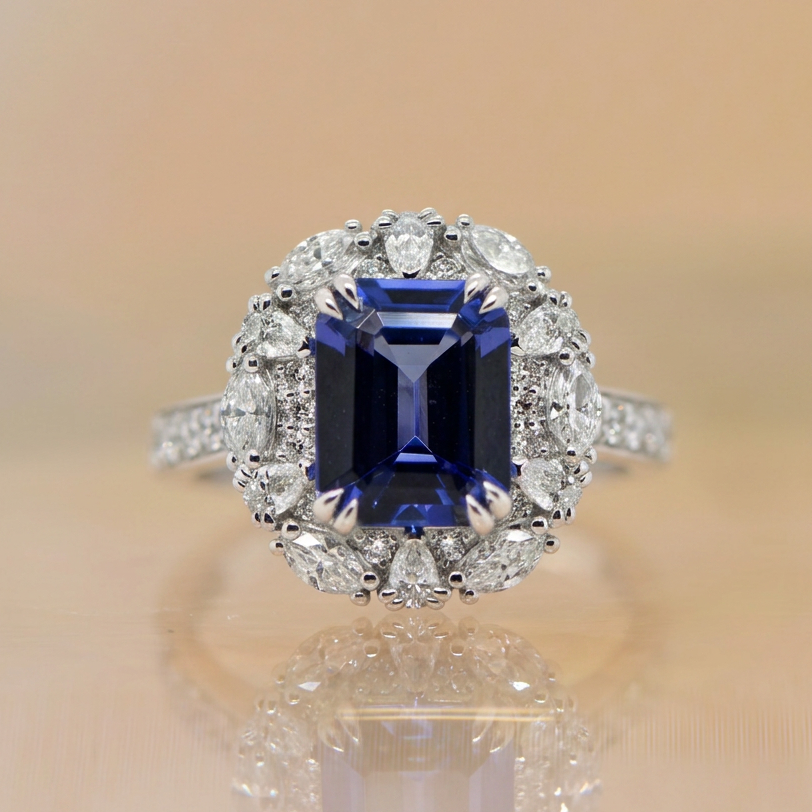 'Eleanor' - Tanzanite & Diamond - Exclusively Paton's Place Jewellers
